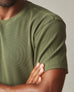 Men's Waffle Crew Tee - Fern